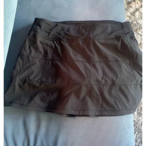 Lululemon pace rival skirt with built in shorts